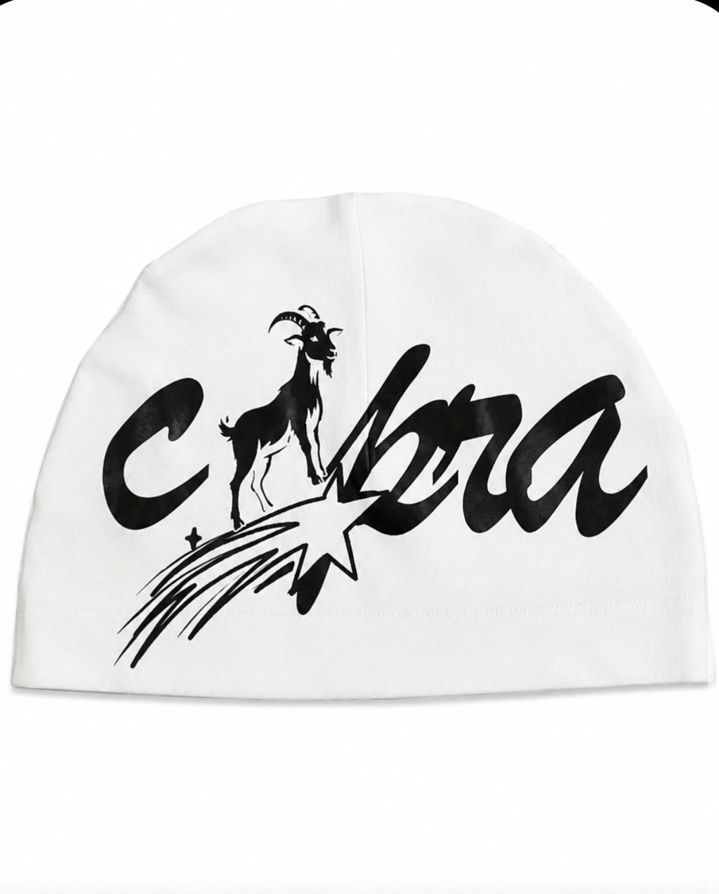Capra Skull cap- White
