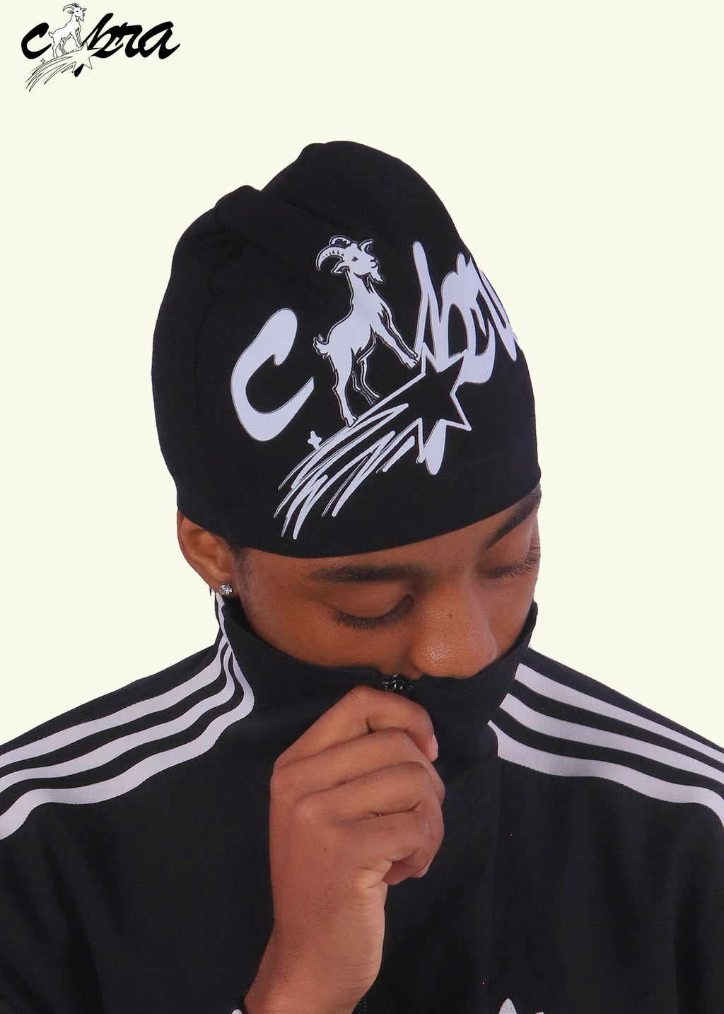 Capra Skull cap- Black